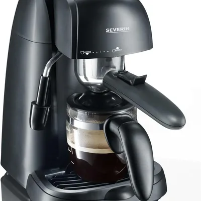 Severin, cafetera espresso semiautomática de 2 tazas