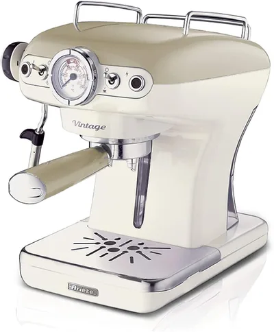Ariete 1389/13 Vintage, espresso retro con Maxicapuccino