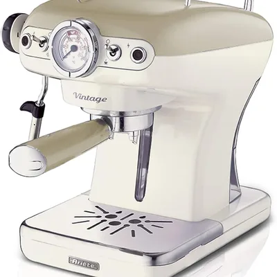 Ariete 1389/13 Vintage, espresso retro con Maxicapuccino