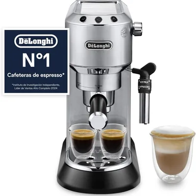 De'Longhi Dedica Style, cafetera espresso compacta de 15 bares