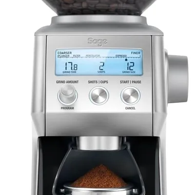 Sage Smart Grinder Pro, molinillo cónico de acero inoxidable