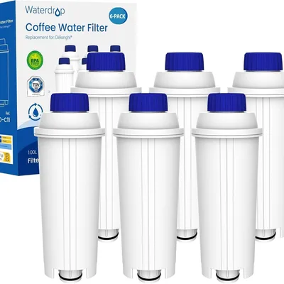Waterdrop, 6 filtros de agua compatibles De'Longhi