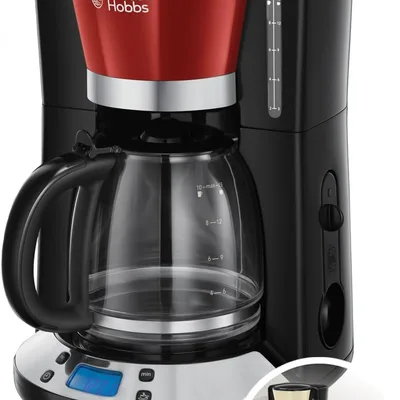 Russell Hobbs Colours+ cafetera de goteo 15 tazas, 1,25 L