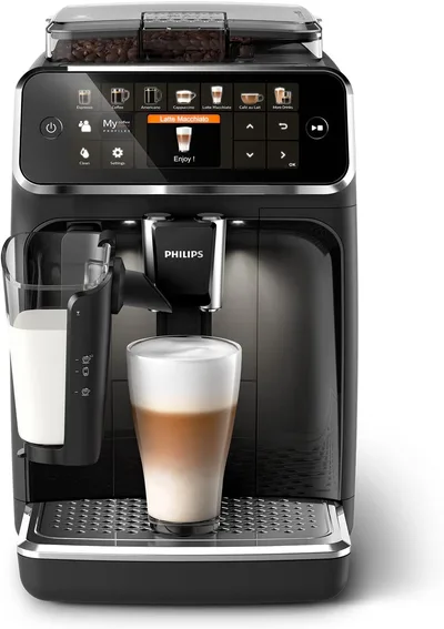 Philips Serie 5400 LatteGo, superautomática de 12 bebidas
