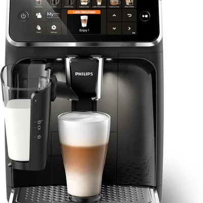 Philips Serie 5400 LatteGo, superautomática de 12 bebidas