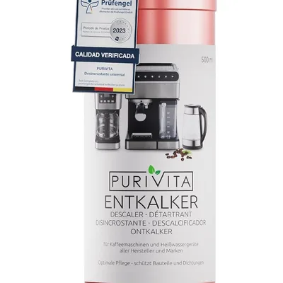 PURIVITA, descalcificador universal cafetera y hervidor 500 ml