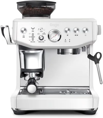 Sage Barista Express Impress, espresso con molinillo y prensado automático