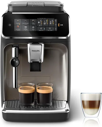 Philips Serie 3300, superautomática con espumador de leche