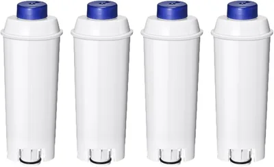 Mutital, 4 filtros de agua compatibles De'Longhi