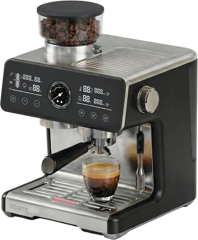 Incapto Sabi, espresso semiautomática con prensado automático