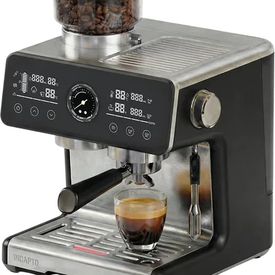 Incapto Sabi, espresso semiautomática con prensado automático